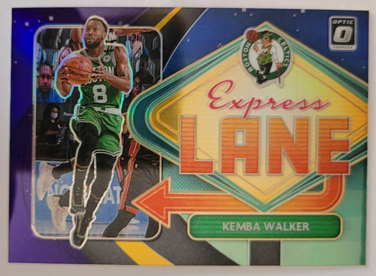 Kemba Walker - 2020-21 Donruss Optic Express Lane Purple #23