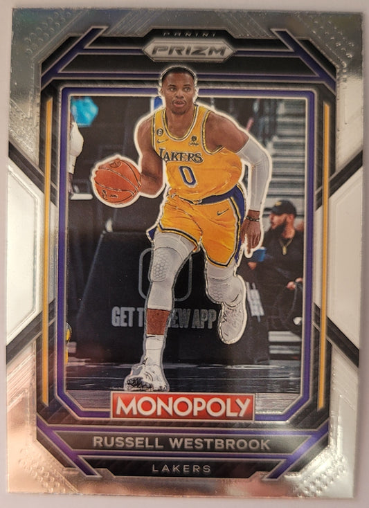 Russell Westbrook - 2022-23 Panini Prizm Monopoly #42