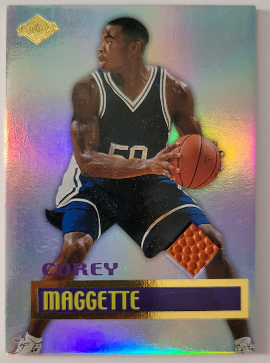 Corey Maggette - 1999 Collector's Edge Rookie Rage Game Ball #CM