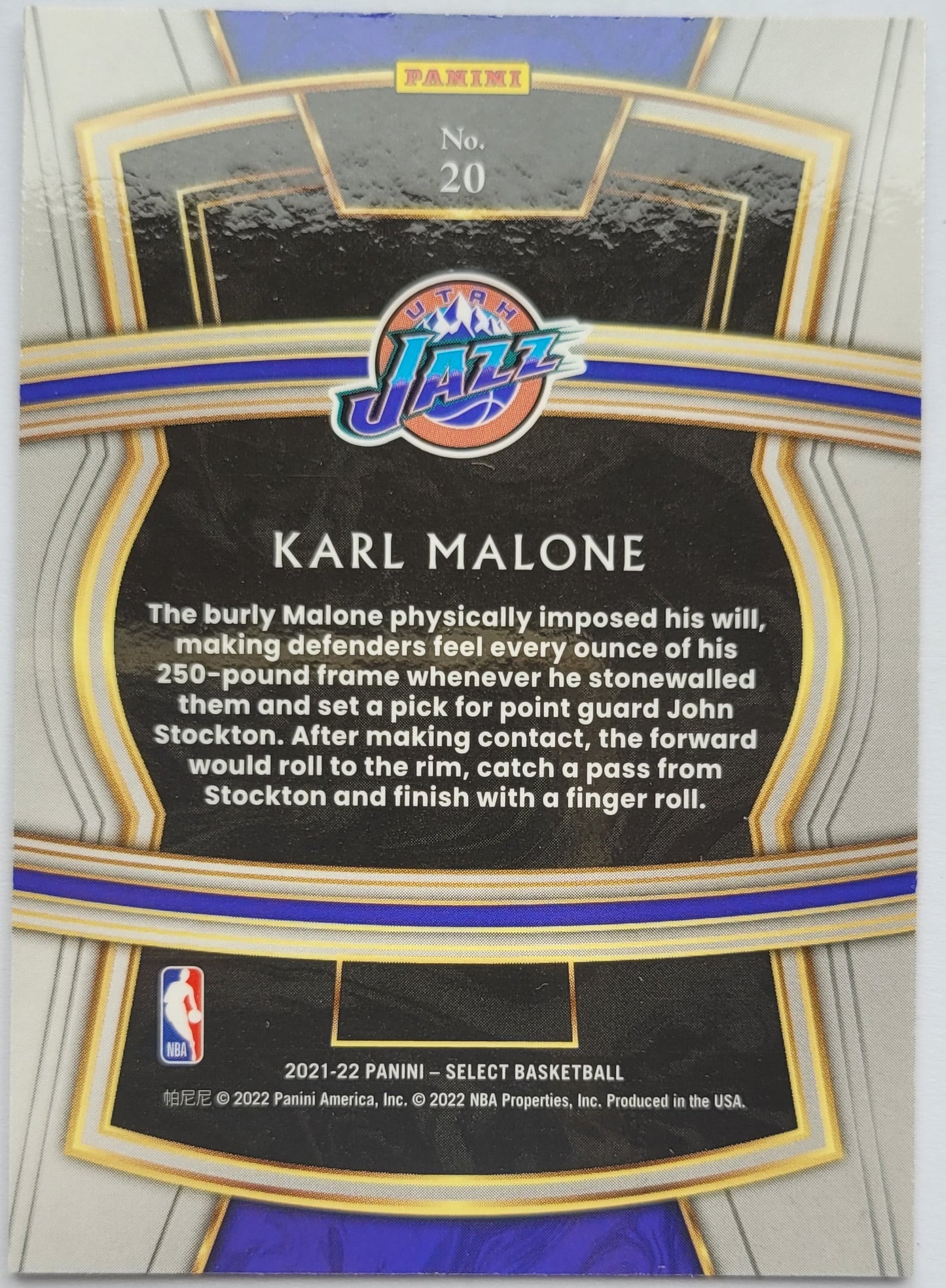 Karl Malone - 2021-22 Select Company #20