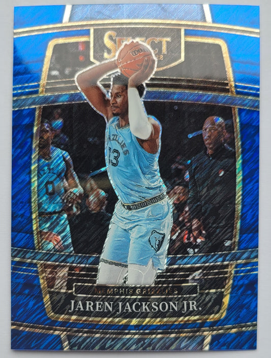 Jaren Jackson Jr. - 2021-22 Select Prizms Blue Shimmer #57