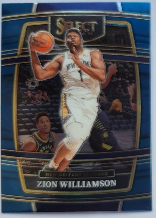Zion Williamson - 2021-22 Select Blue #96