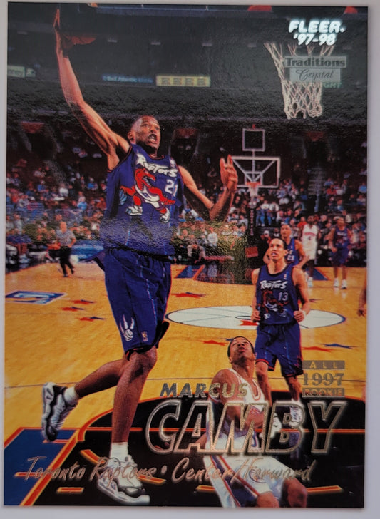 Marcus Camby - 1997-98 Fleer Crystal Collection #21