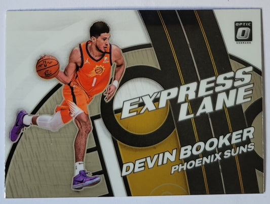 Devin Booker - 2021-22 Donruss Optic Express Lane #18