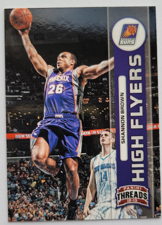 Shannon Brown - 2012-13 Panini Threads High Flyers #27
