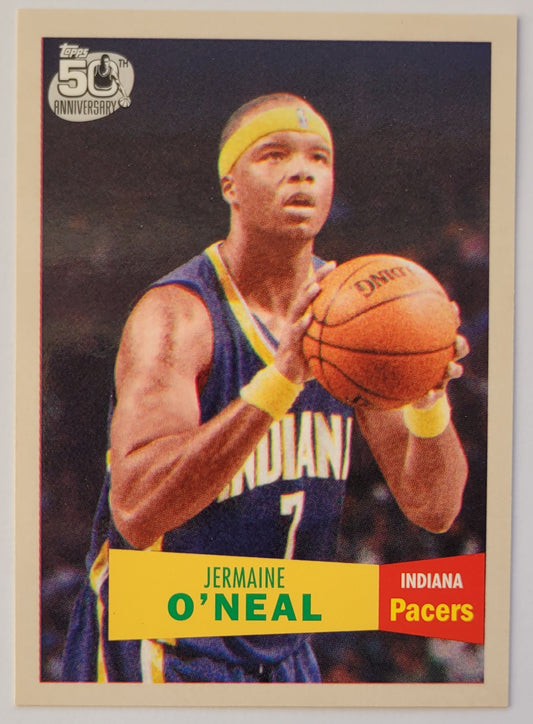 Jermaine O'Neal - 2007-08 Topps 1957-58 Variations #7