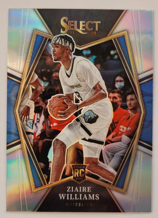 Ziaire Williams - 2021-22 Select Prizms Silver #181 RC