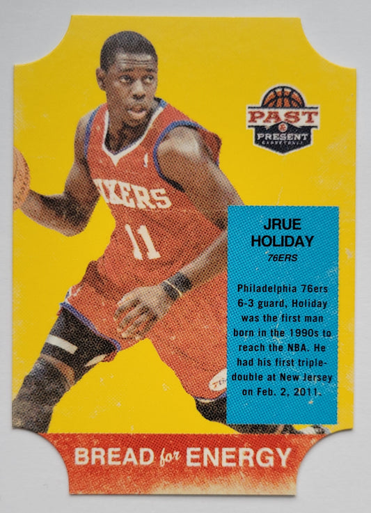 Jrue Holiday - 2011-12 Panini Past and Present Bread for Energy #25