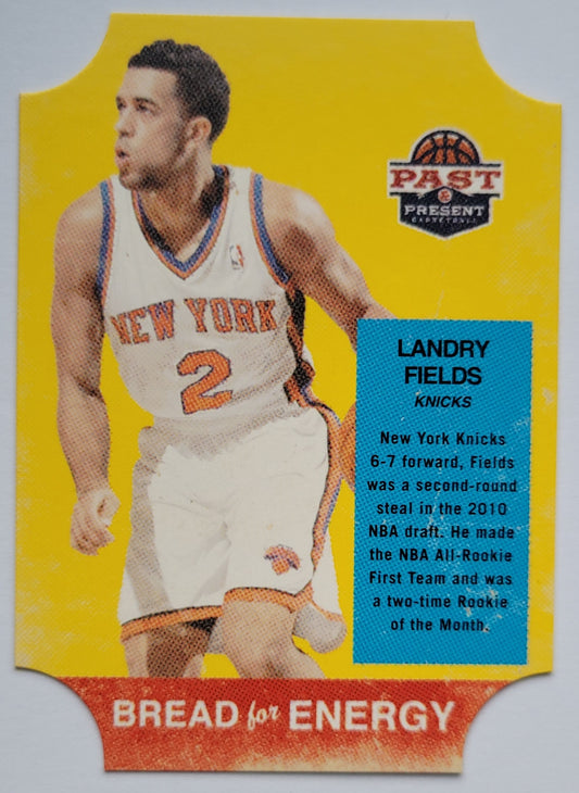 Landry Fields - 2011-12 Panini Past and Present Bread for Energy #15