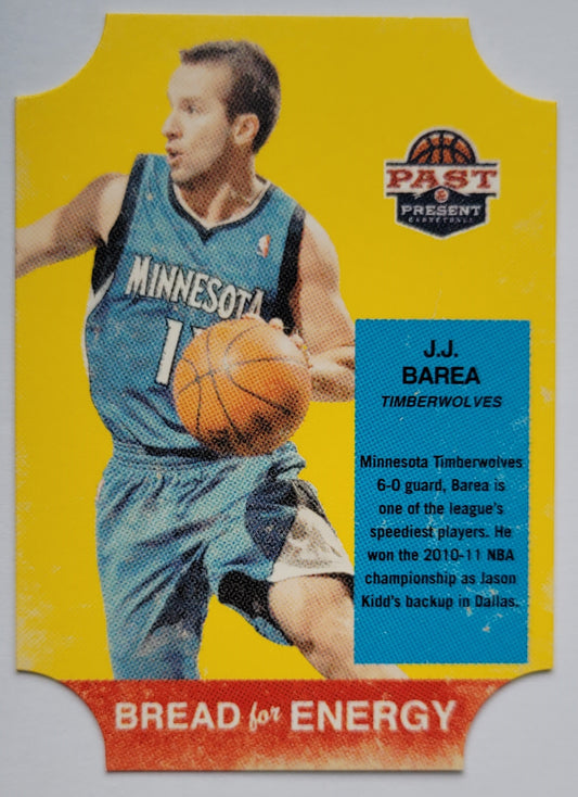J.J. Barea - 2011-12 Panini Past and Present Bread for Energy #3