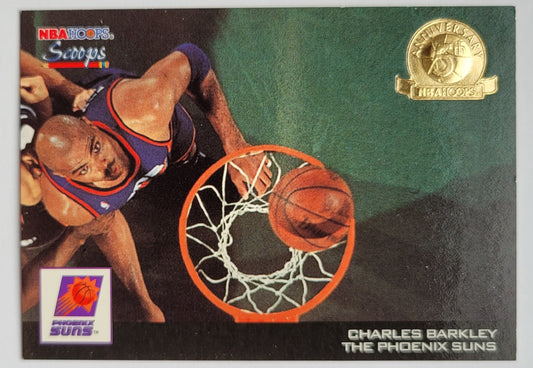 Charles Barkley - 1993-94 Hoops Scoops Fifth Anniversary Gold #HS21