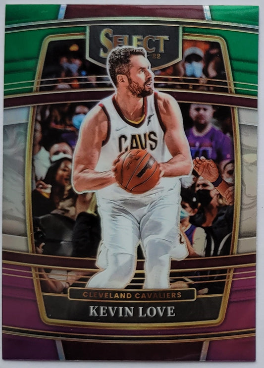 Kevin Love - 2021-22 Select Prizms Green White Purple #60