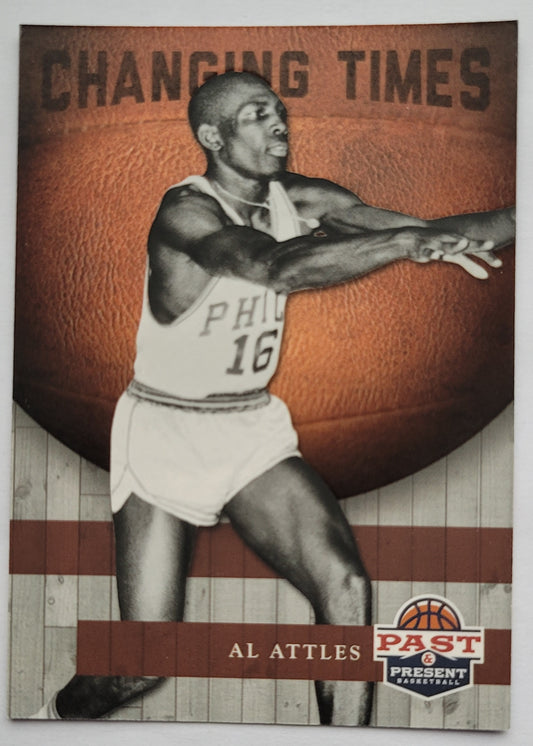 Al Attles - 2011-12 Panini Past and Present Changing Times #4