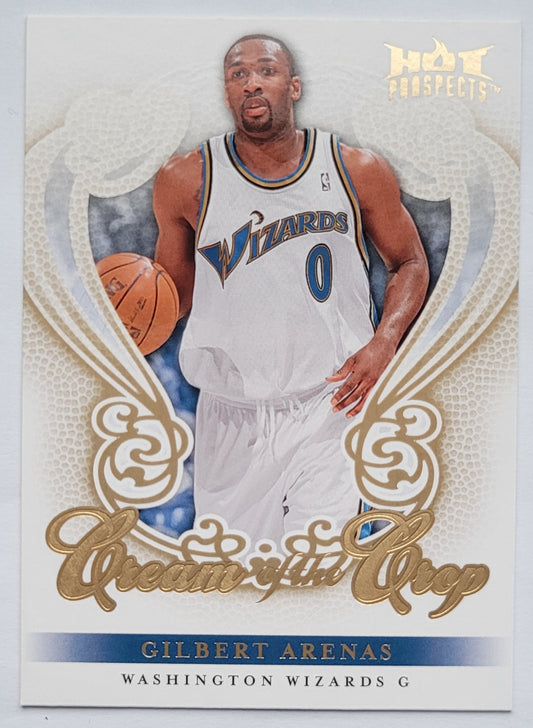 Gilbert Arenas - 2008-09 Hot Prospects Cream of the Crop #CC7