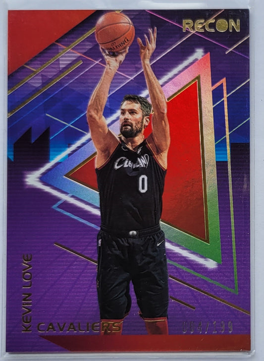 Kevin Love - 2020-21 Panini Recon Holo Red #200 - 004/199