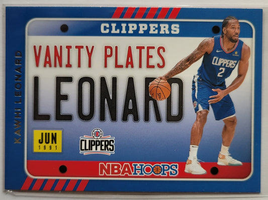 Kawhi Leonard - 2020-21 Hoops Vanity Plates #4