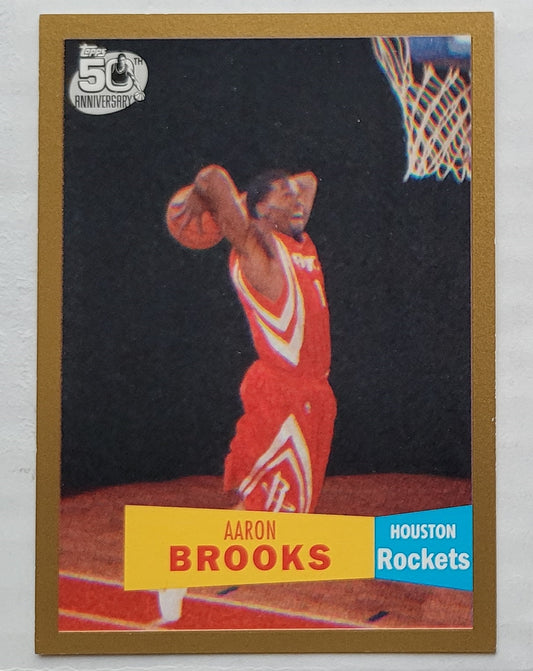 Aaron Brooks - 2007-08 Topps 1957-58 Variations Gold #135 - 1726/2007