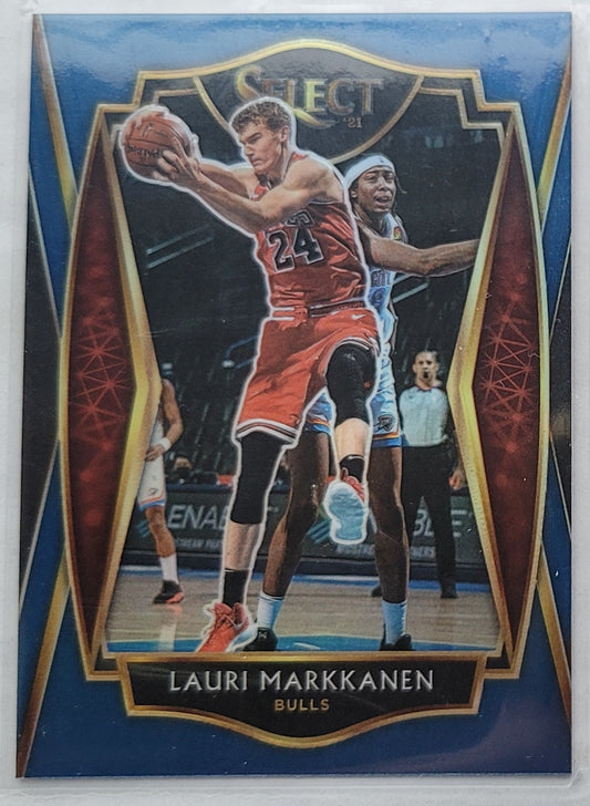 Lauri Markkanen - 2020-21 Select Prizms Blue #162