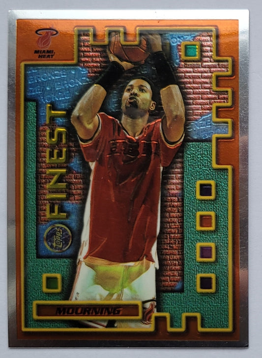 Alonzo Mourning - 1995-96 Finest Mystery #M23