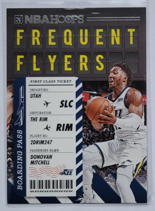 Donovan Mitchell - 2020-21 Hoops Frequent Flyers #8