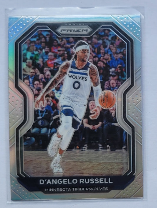 D'Angelo Russell - 2020-21 Panini Prizm Prizms Silver #95