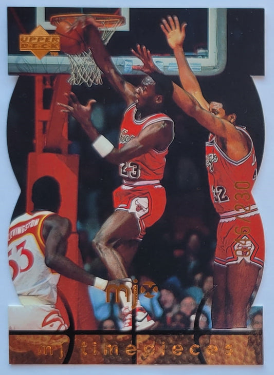 Michael Jordan - 1998 Upper Deck MJx Timepieces Bronze #4 - 046/230