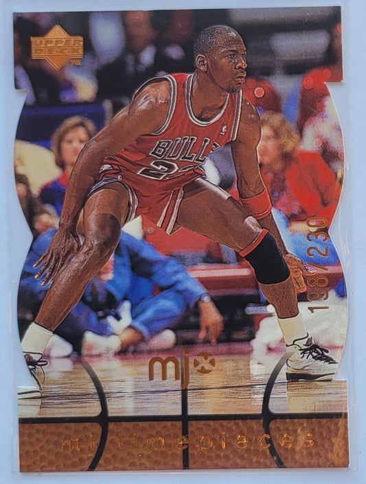 Michael Jordan - 1998 Upper Deck MJx Timepieces Bronze #6 - 198/230