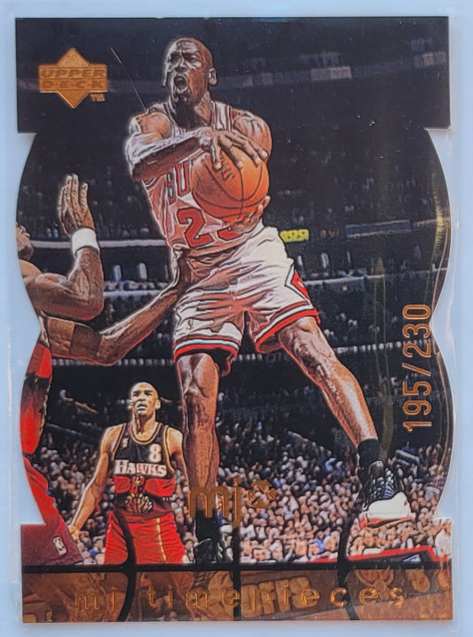 Michael Jordan - 1998 Upper Deck MJx Timepieces Bronze #98 - 195/230