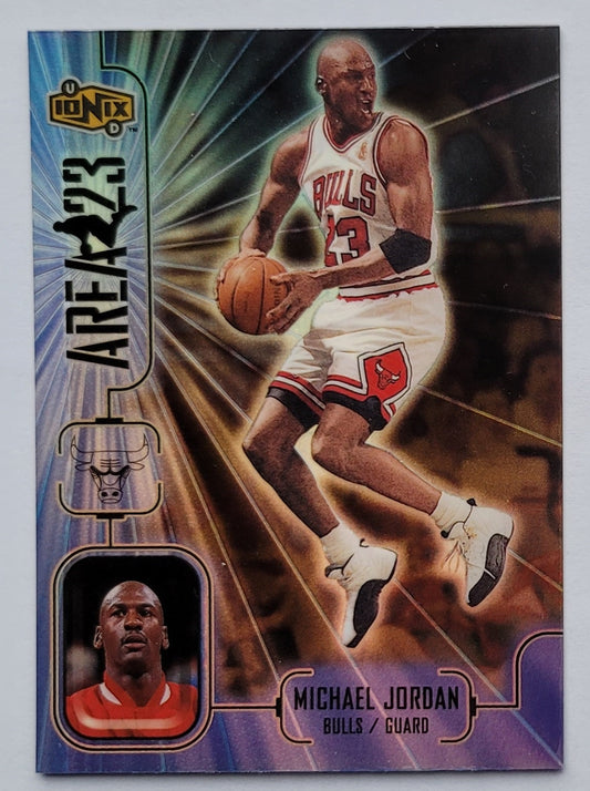 Michael Jordan - 1998-99 UD Ionix Area 23 #A6