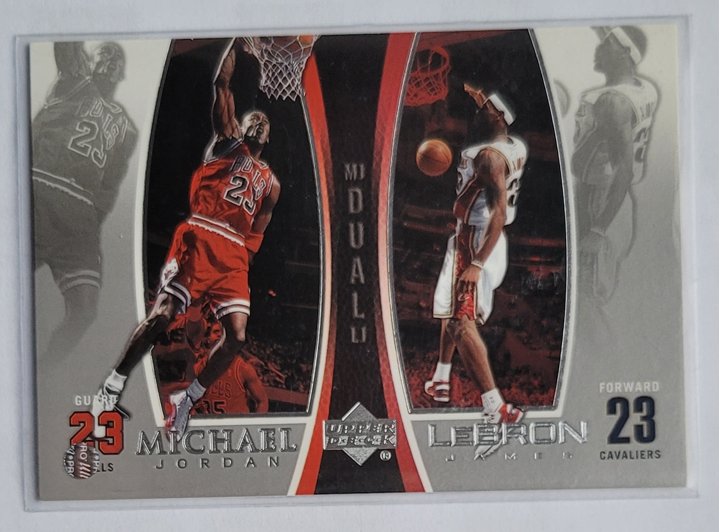 Michael Jordan / LeBron James - 2005-06 Upper Deck Michael Jordan/LeBron James #LJMJ2