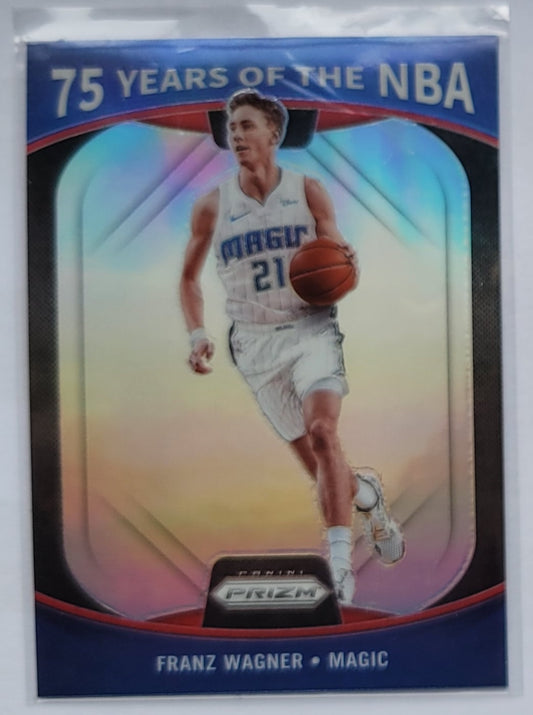 Franz Wagner - 2021-22 Panini 75 Years of the NBA Prizms Silver #23 Prizm