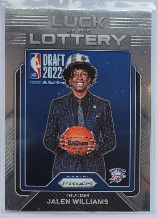 Jalen Williams - 2022-23 Panini Prizm Luck of the Lottery #1