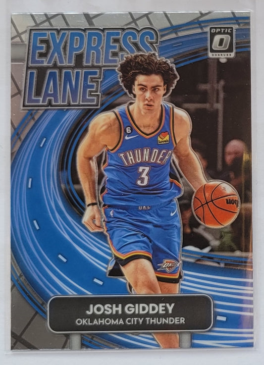 Josh Giddey - 2022-23 Donruss Optic Express Lane #24