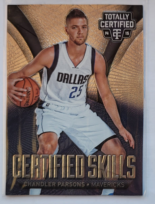 Chandler Parsons - 2014-15 Totally Certified Skills #20 - 229/299