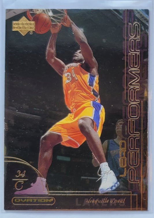 Shaquille O'Neal - 2000-01 Upper Deck Ovation Lead Performers #LP1