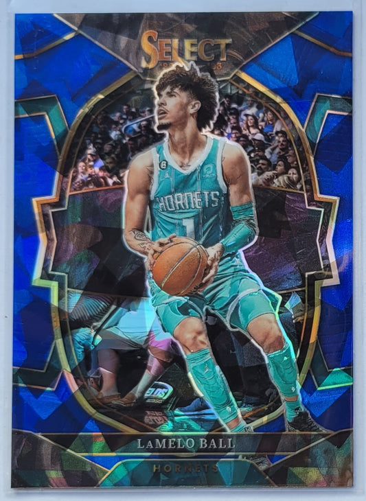 LaMelo Ball - 2022-23 Select Prizms Blue Ice #41