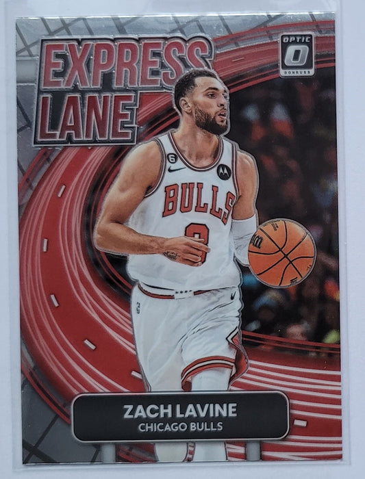 Zach LaVine - 2022-23 Donruss Optic Express Lane #15