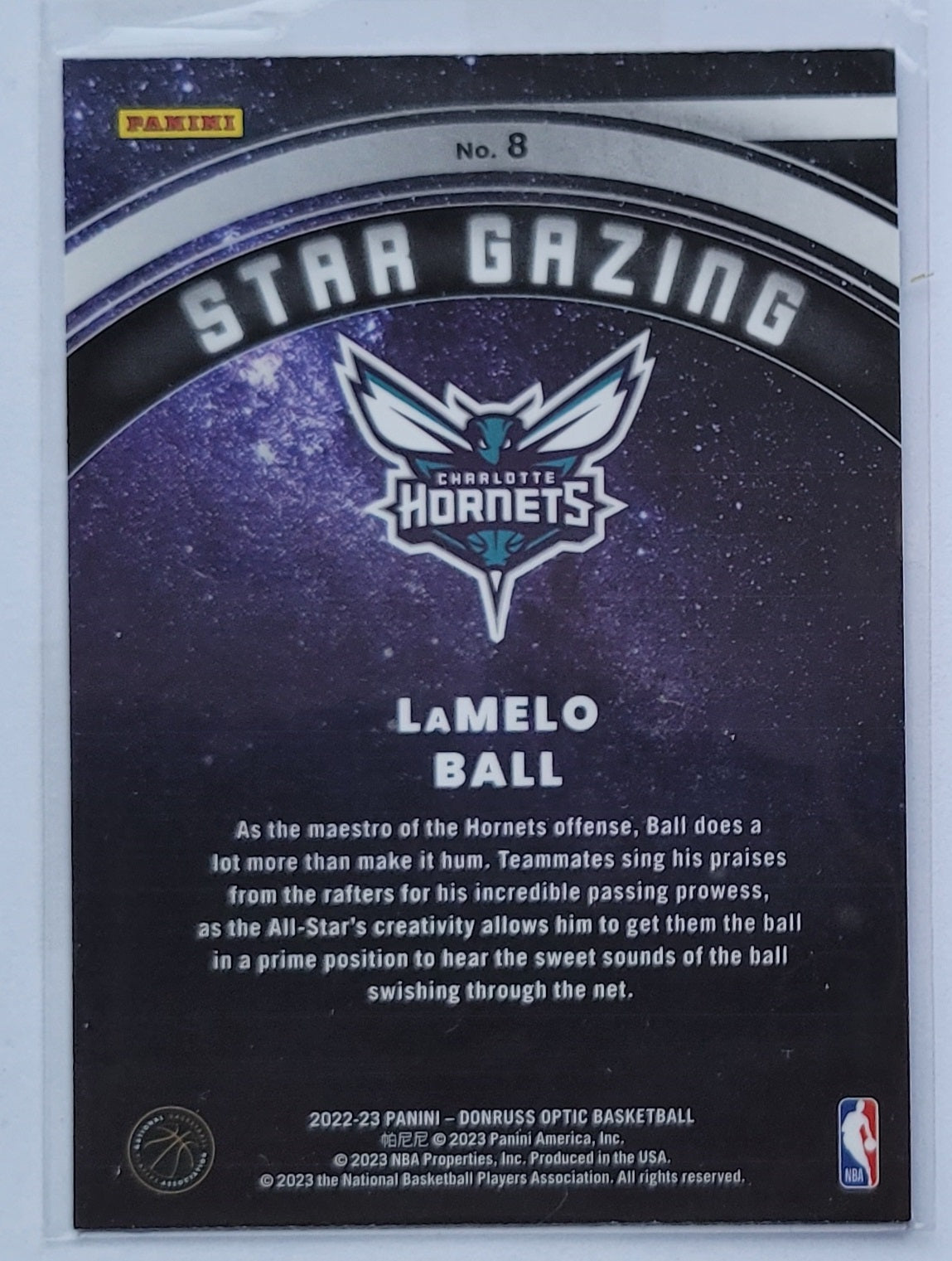 LaMelo Ball - 2022-23 Donruss Optic Star Gazing #8