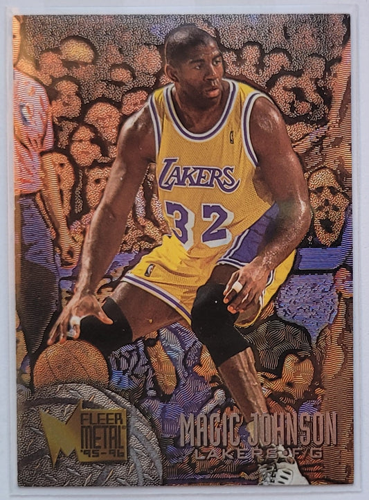 Magic Johnson - 1995-96 Metal #161