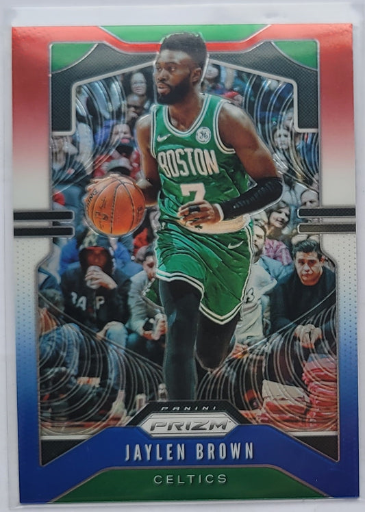 Jaylen Brown - 2019-20 Panini Prizm Prizms Red White and Blue #40