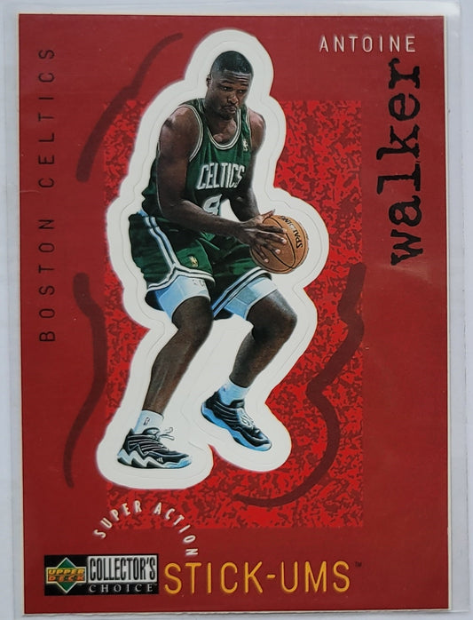 Antoine Walker - 1997-98 Collector's Choice Stick Ums #S2