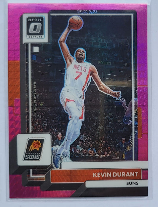 Kevin Durant - 2022-23 Donruss Optic Hyper Pink #9