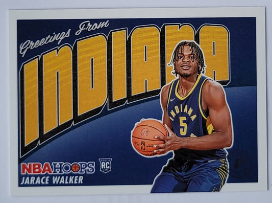Jarace Walker - 2023-24 Hoops Rookie Greetings #12