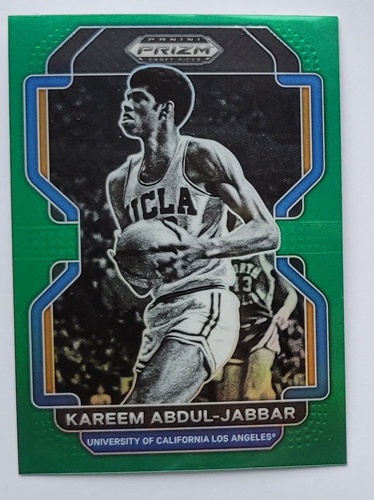 Kareem Abdul-Jabbar - 2022-23 Panini Prizm Draft Picks Prizms Green #30