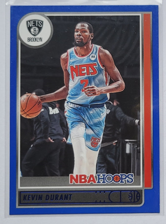 Kevin Durant - 2021-22 Hoops Blue #87