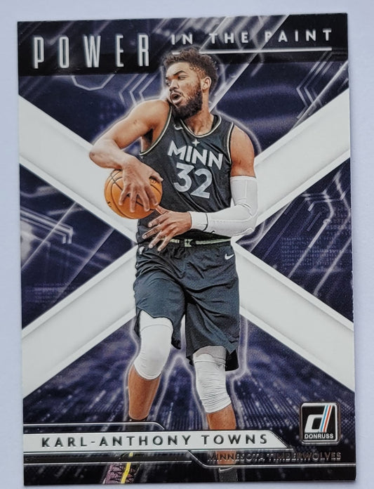 Karl-Anthony Towns - 2021-22 Donruss Power in the Paint #5