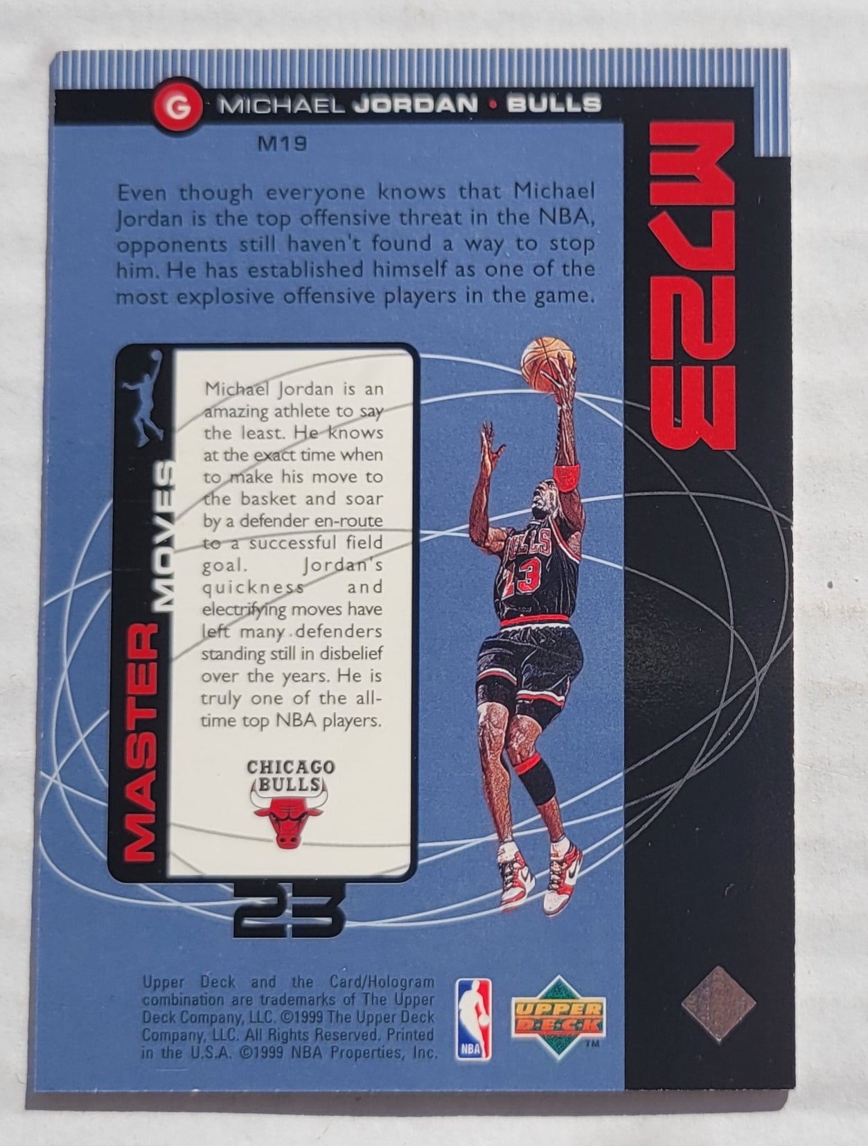 Michael Jordan - 1998-99 Upper Deck Encore MJ23 #M19