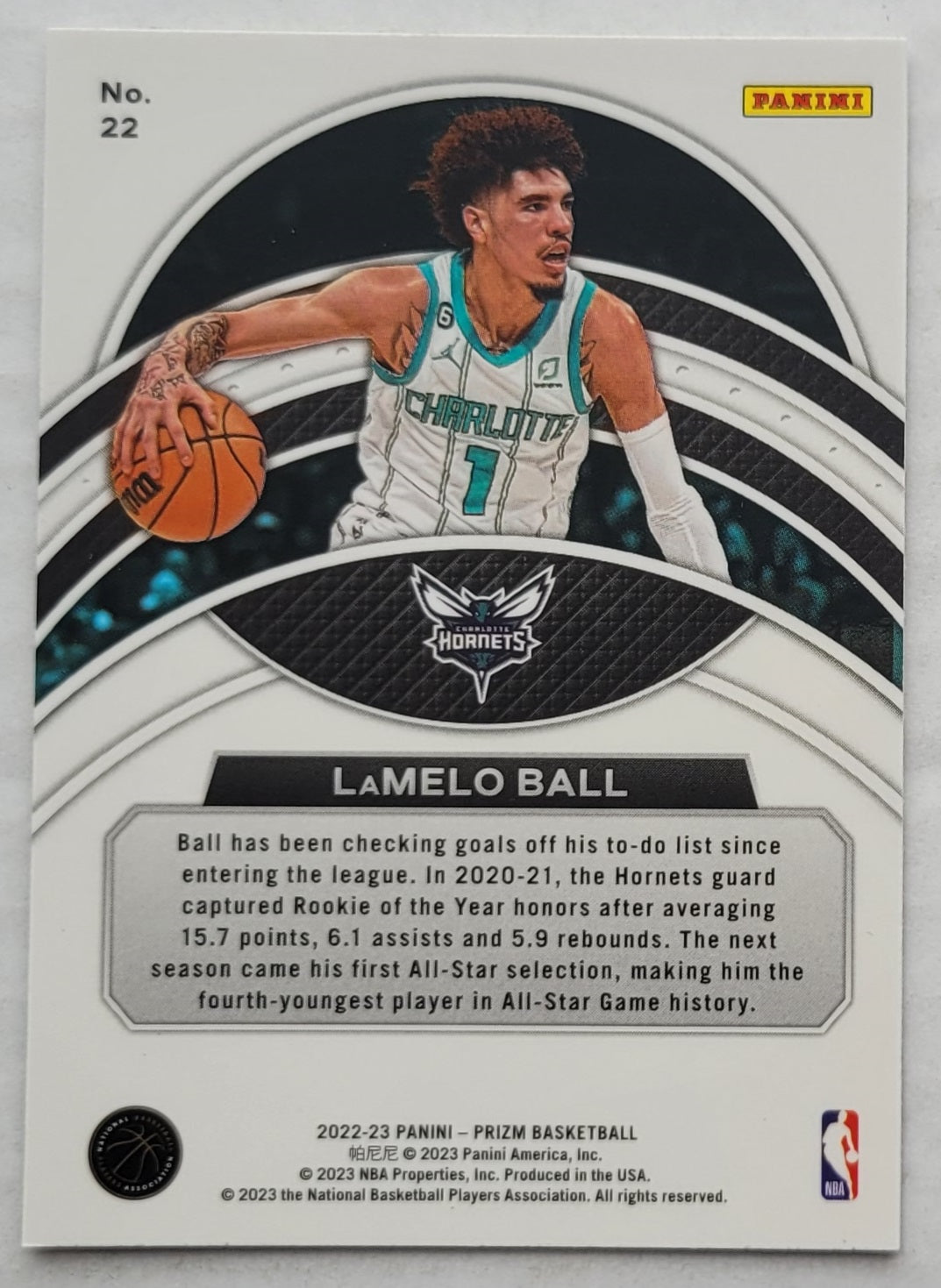 LaMelo Ball - 2022-23 Panini Prizm Dominance #22