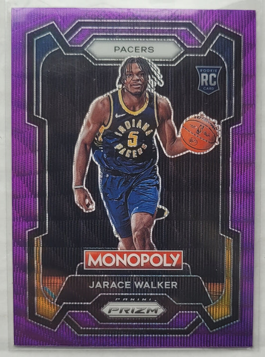 Jarace Walker - 2023-24 Panini Prizm Monopoly Purple #36 RC