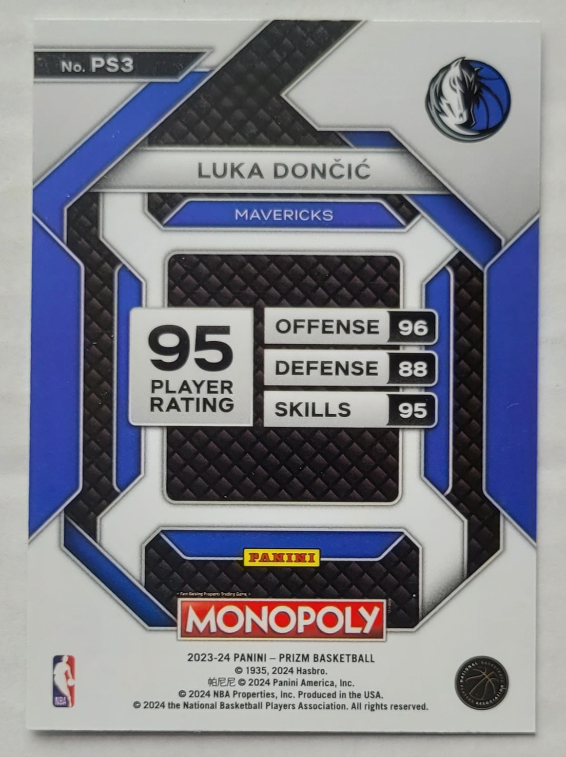 Luka Doncic - 2023-24 Panini Prizm Monopoly All-Star #PS3